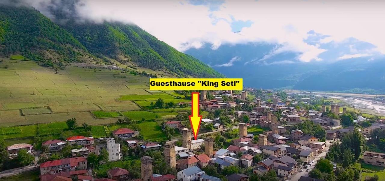 Hotel Guesthaus King Seti Mestia Exterior foto